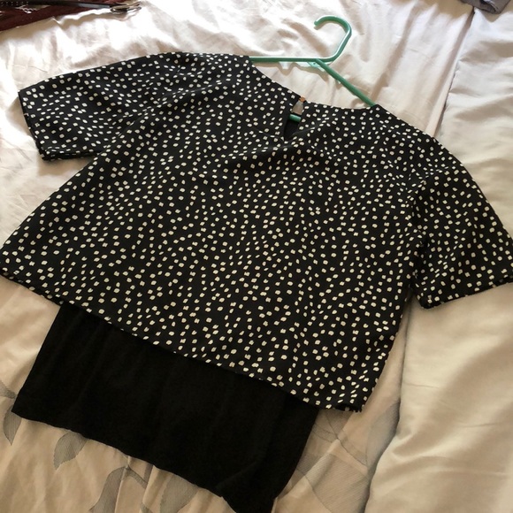 Ann Taylor Black Blouse - Picture 3 of 4
